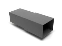 Afvoer pvc lijm-Stadsuitloop verlengstuk-60x80mm - 2