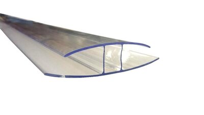 Polycarbonaat H-profiel 16mm