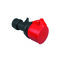 CEE-contrastekker-16AQ-5polig-rood