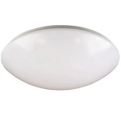 LED plafond-wand - 8W 3000K - Ø 18cm - 620 lumen - warm wit