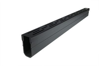 Lijngoot_smal_zwart_1000x55x100mmVosProducts