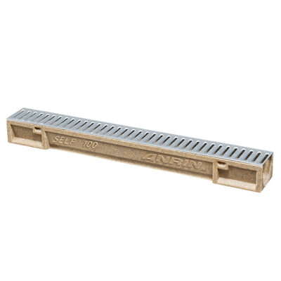 Anrin lijngoot type SELF-100 incl. gegalv. sleufrooster A15 100x12,2x9,6 cm