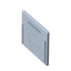 Anrin eindstuk type SELF pp grijs 12x10cm