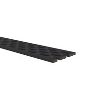 ventilatieprofiel op rol 30  mm zwart