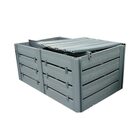 Compostbak grijs vrijstaand-aanbouw