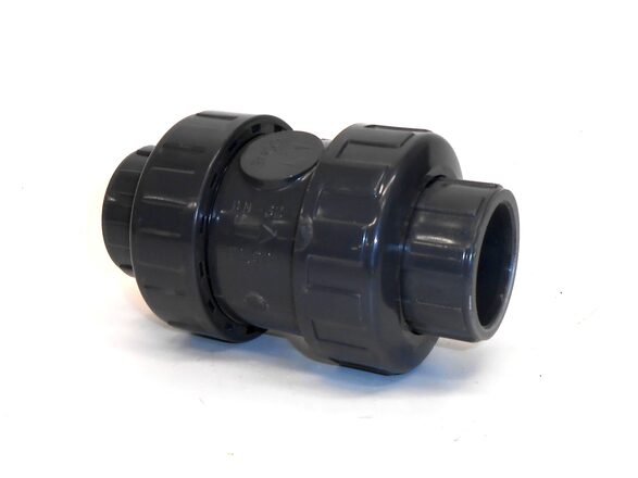 Druk PVC - terugslagklep met veer
