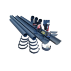 Dakgootpakket-grijs RAL 7024